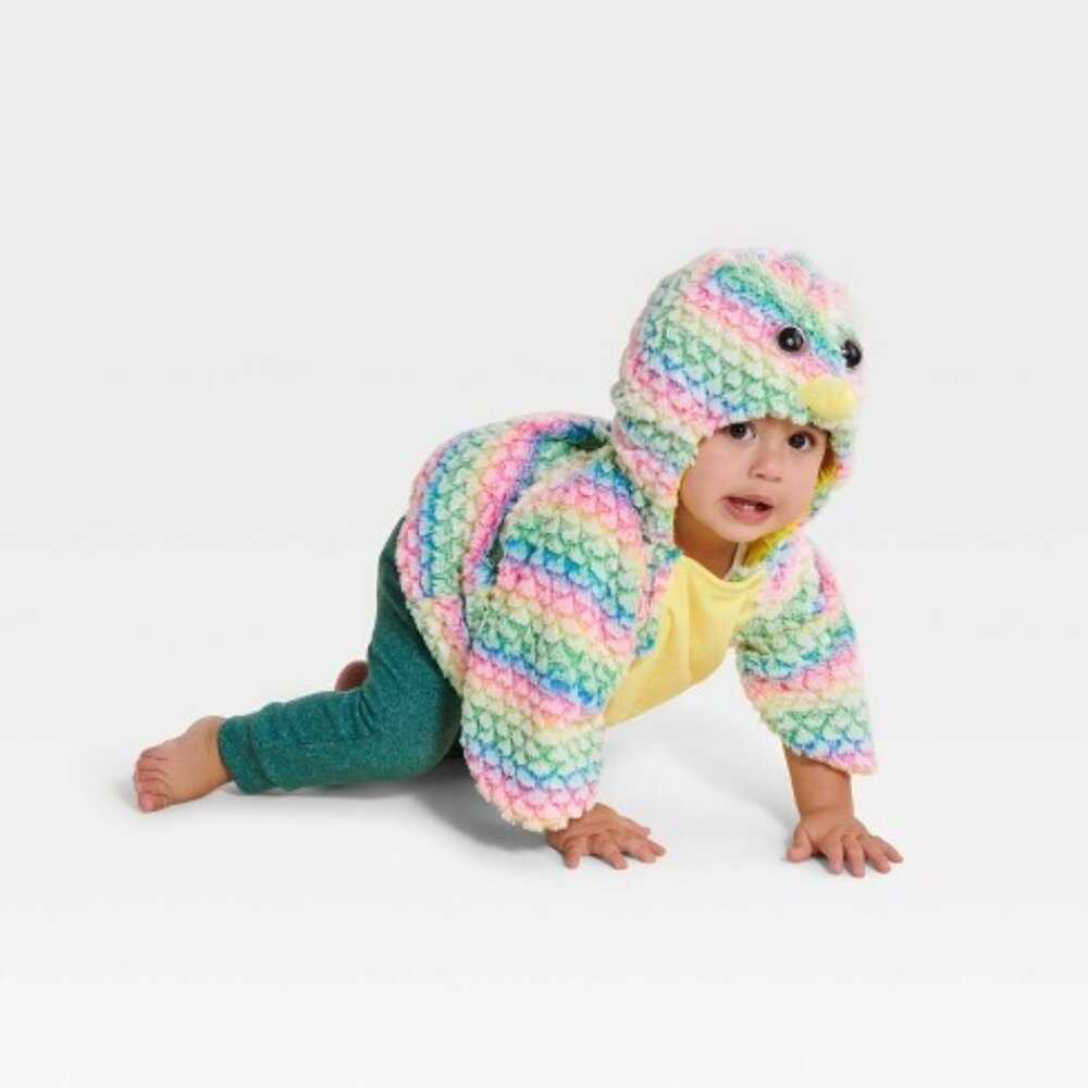 Hyde and Eek! Boutique Adorable Infant Ostrich Hood Costume Sz 12-18 Months NWT